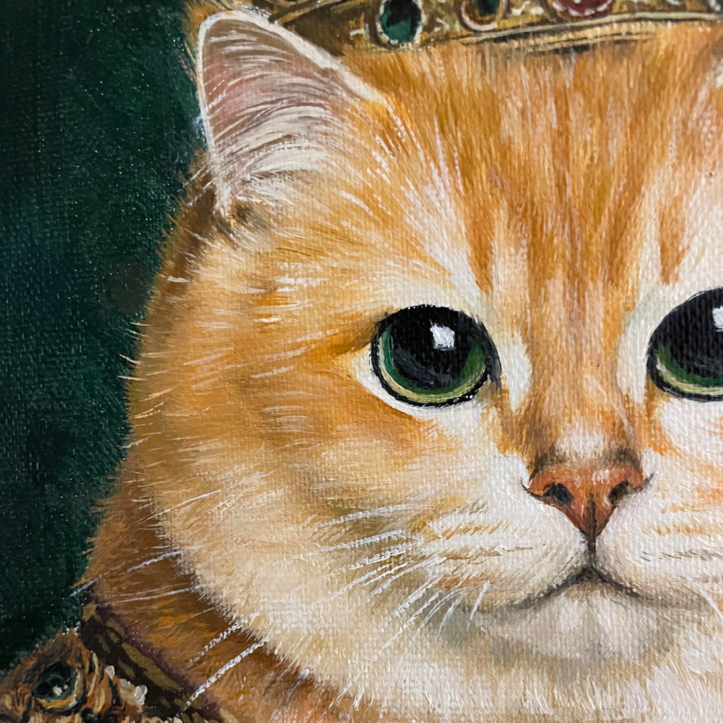 Custom Renaissance Pet Portrait | Vintage Royal Pet Painting