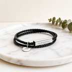 Custom Pet Photo Bracelet with Personalized Message