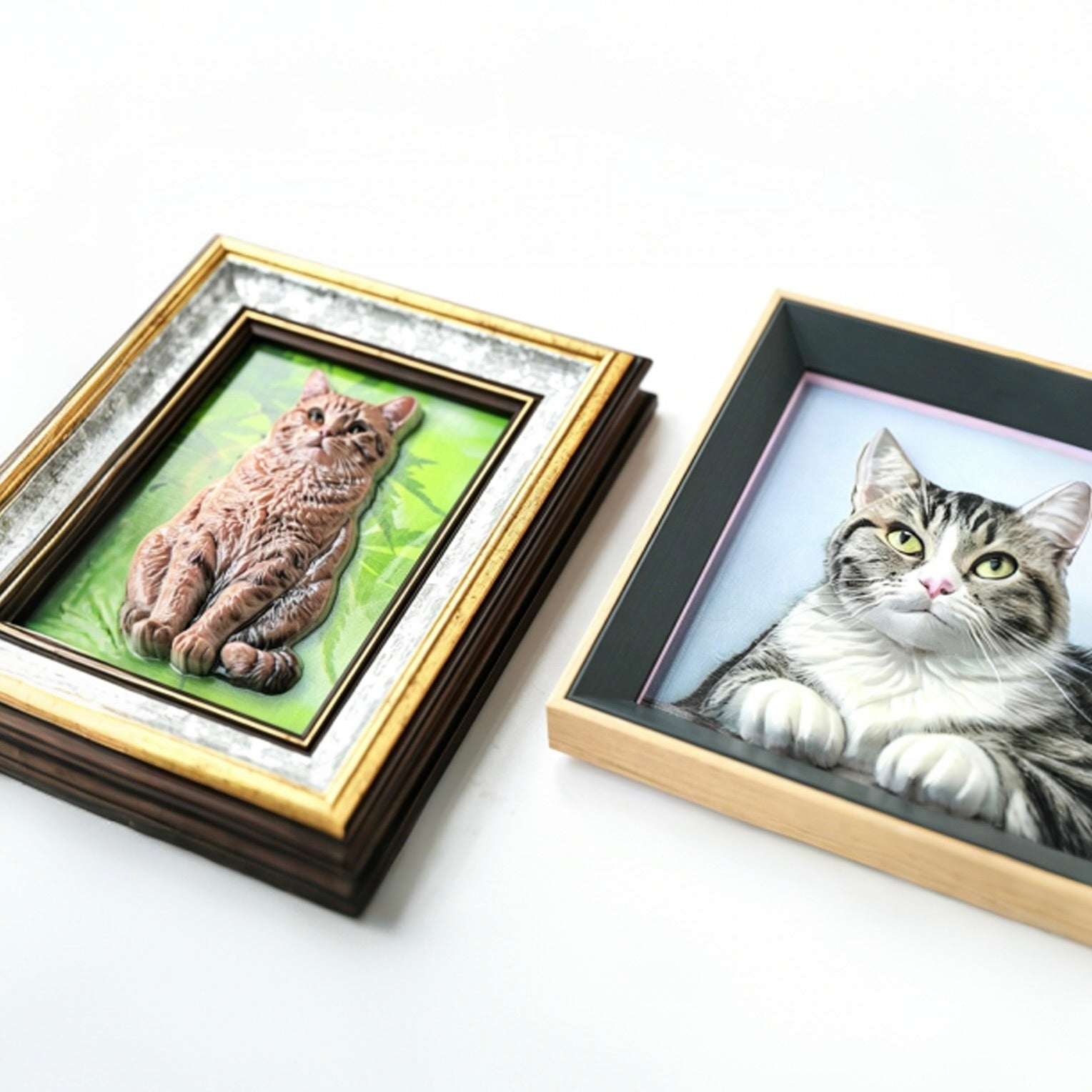 Memopaw custom 3D pet portrait relief sculpture ready for gifting in premium secure packaging, a comforting memorial gift for pet loss.