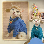 Natural sisal cat scratching board for home decor