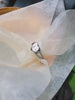 Video of a personalized pet ashes ring with a custom cat portrait
