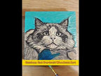 Custom Hand-Carved Woodcut Print: Luxury Exotic Pet Memorial Art