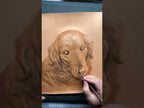 Luxury 3D Leather Pet Portrait: Hand-Painted Relief Sculpture